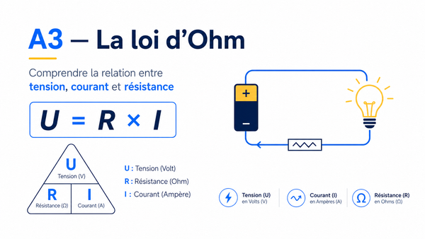 A3 — La loi d’Ohm